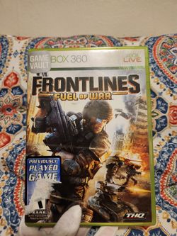 Frontlines Fuel of War Xbox 360