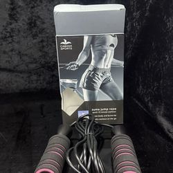 Jump Rope Cabana Sports Zuma speed rope. This is new in the box.