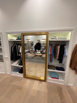 METAL DOVETAIL MIRROR - WIDE FRAME