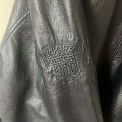 NFL leather jacket 