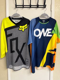 Fox Racing & ONE Industries Motocross Jerseys – Large – $10 Both