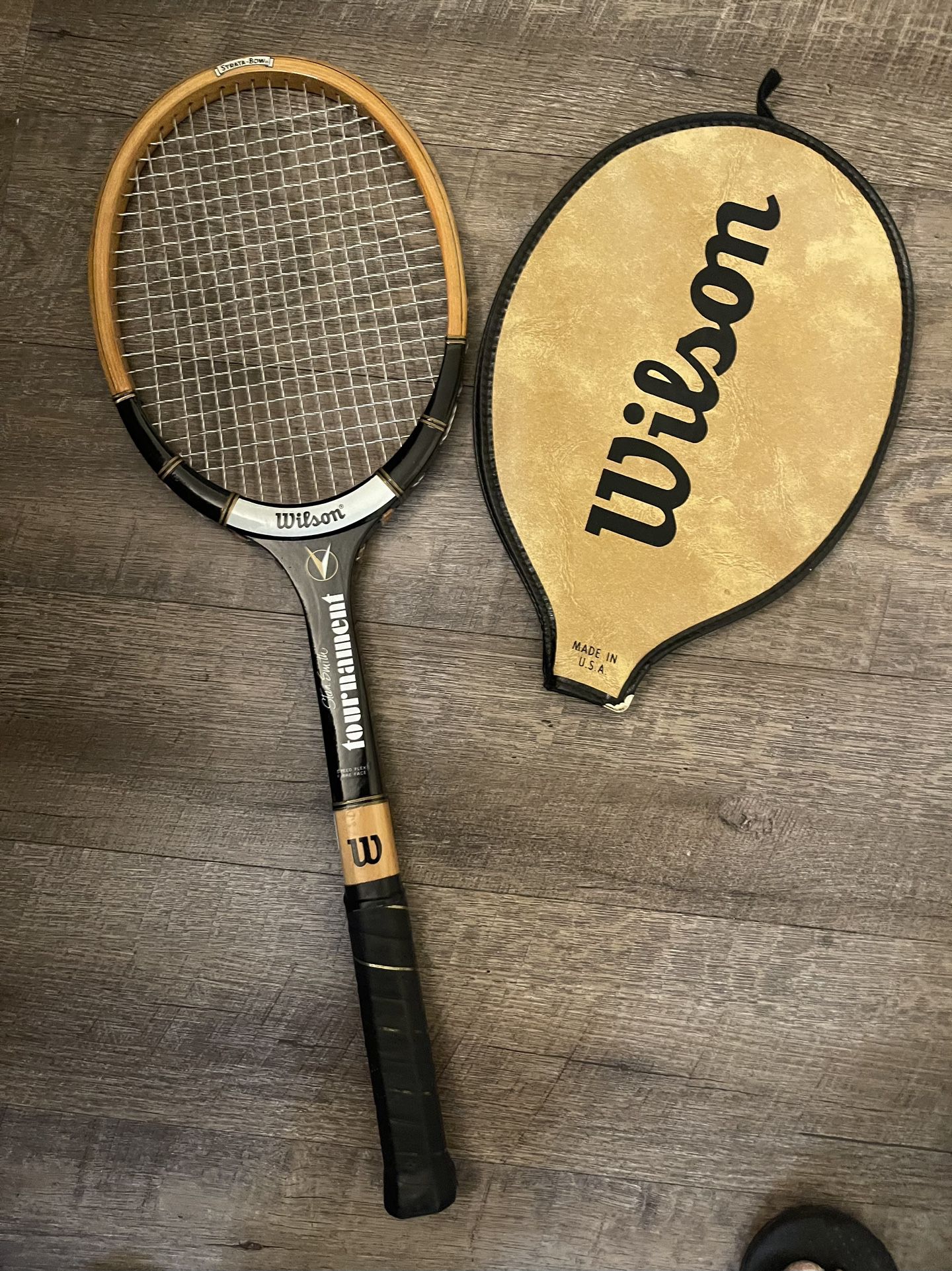 Wilson Tennis Racket, Tennis, Vintage Decorative
