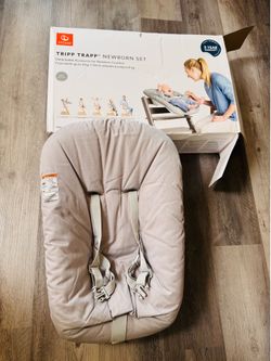 Stokke Tripp Trapp Newborn Set (Grey) with Original Box
