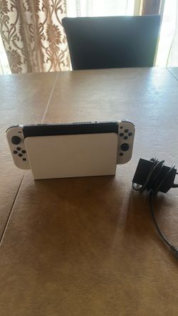 Nintendo Switch OLED White with Charger