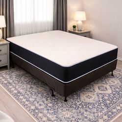 Queen Size Mattress 10 Inches Thick - New From Factory - Quality & Comfort - Same Day Delivery Available
