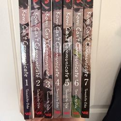 Komi Can’t Communicate Volume 1-7