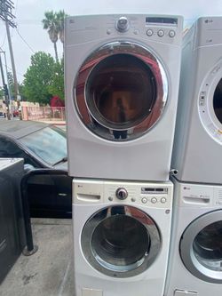 Washer and Gas Dryer LG Set Free Delivery