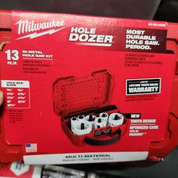 Milwaukee 13pc General Purpose Hole Dozier Saw Kit