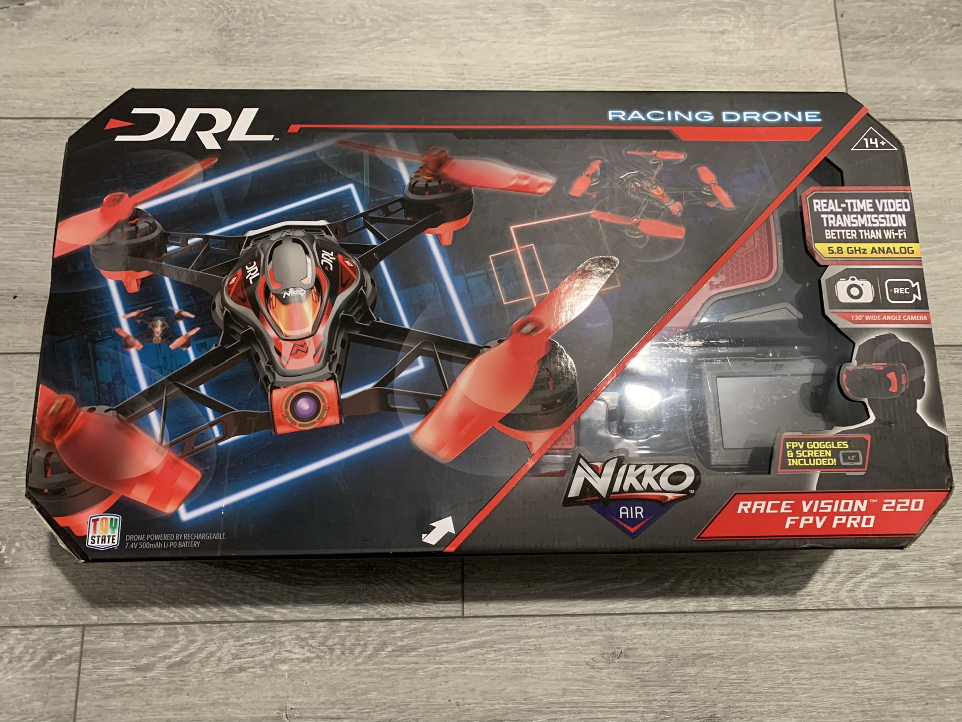 DRL Racing Drone: Nikko Air Race Vision 220 FPV Pro (Brand...
