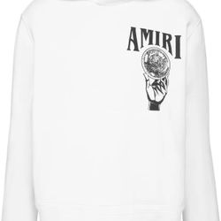 Amiri Men’s Crystal Ball Logo Black Hoodie Size Medium NWT Verified Authentic