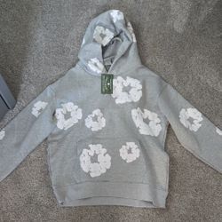 Gray Denim Tears Hoodie