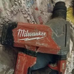 1 -1/8 Milwaukee Hammer Drill And  Milwaukee18v  