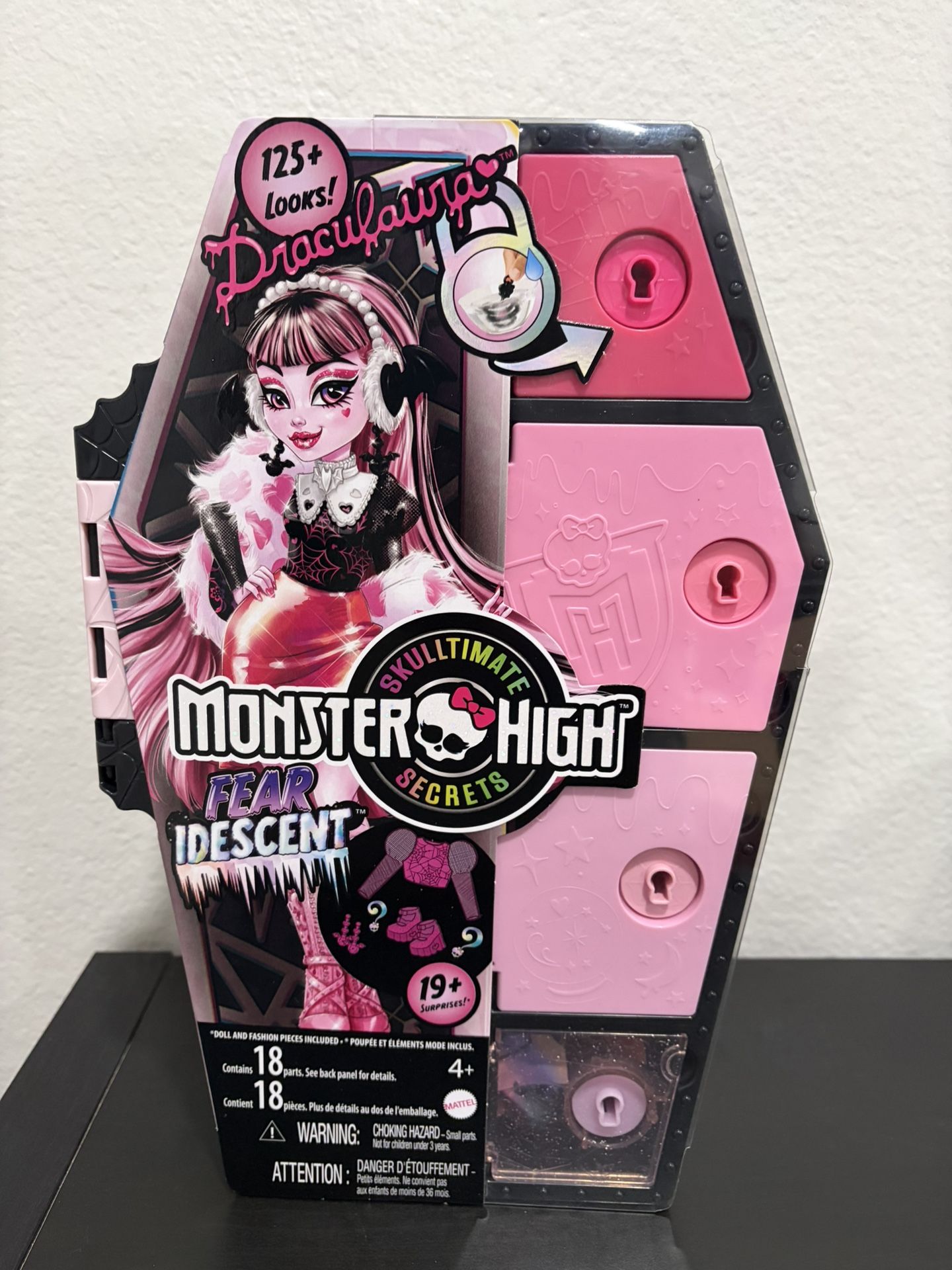 Monster High Skulltimate Secrets Fearidescent Draculaura Doll Mattel