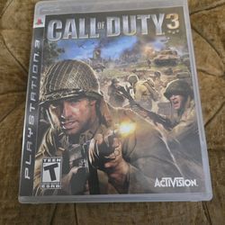 Call of Duty 3 for the PlayStation 3
