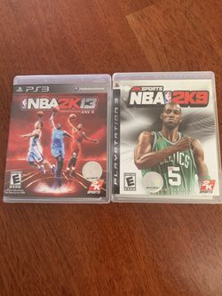 2 PS3 NBA video games