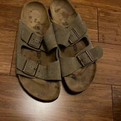 Size 40 Grey Birkenstocks