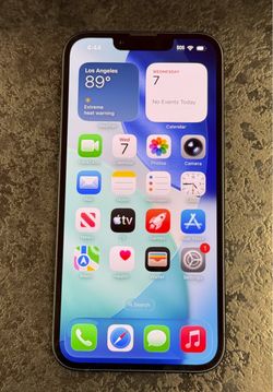 Apple iPhone 13 128GB Blue Unlocked 87% Battery Health Mint Condition w/ Box