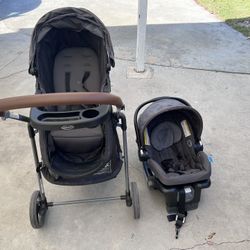 Graco Stroller & Car Seat W/ Base
