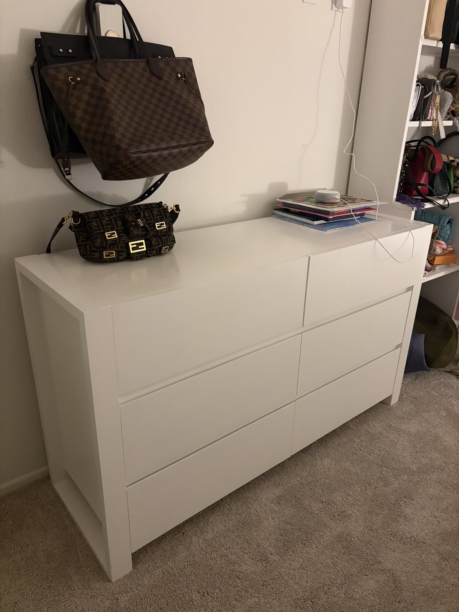Restoration Hardware White Dresser