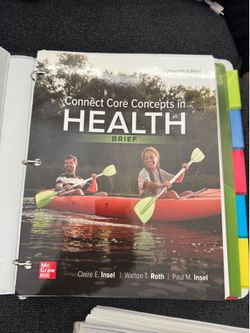 Connect Core Concepts in Health (Loose Leaf)