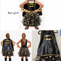 Bat girl Halloween costume L