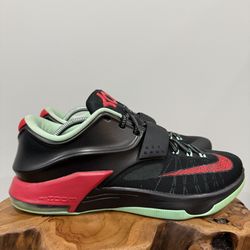 Nike KD VII 7 Good Bad Apple Black Red Mint Green 653996-063 size 11