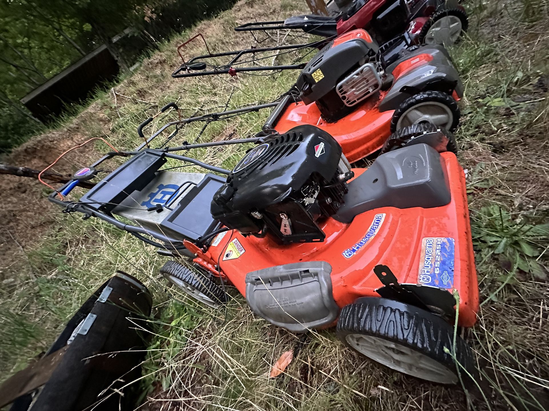 Husqvarna And Honda Lawnmowers Self Propelled