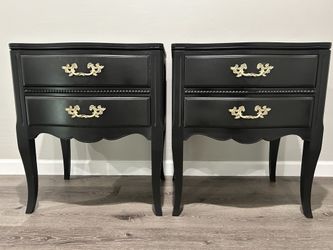 All Wood Matching Nightstands/End Tables