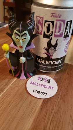 Maleficent Soda Funko Common Figure. Thumbnail