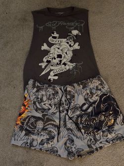 Ed hardy men’s set size L