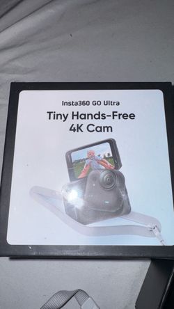 Insta 360 Go Ultra   Tiny Hands-free 4K CAM
