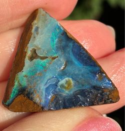 Beautiful 36ct Australian Boulder Opal Rough Loose Specimen
