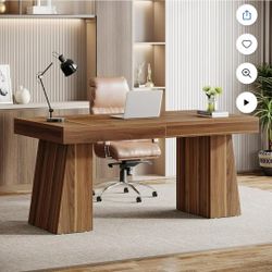 55 Inch Executive Desk Modern With Chair