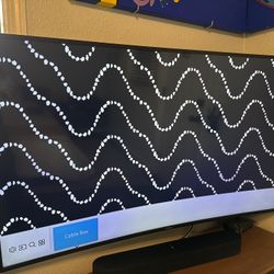 Samsung - 55" Class - LED - Curved - MU6490 Series - 2160p - Smart - 4K Ultra HD TV with HDR 