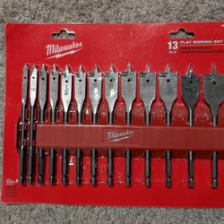 Milwaukee High Speed Wood Spade Bit Set