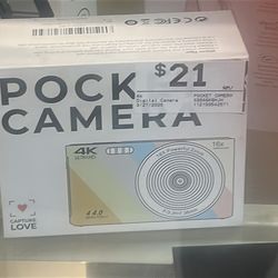 Pocket 4K camera