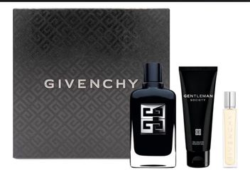 set de regalo de la imagen es el Givenchy Gentleman Society Eau de Parfum de 3 piezas