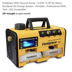 Brand new Fieldpiece vacuum Pump  