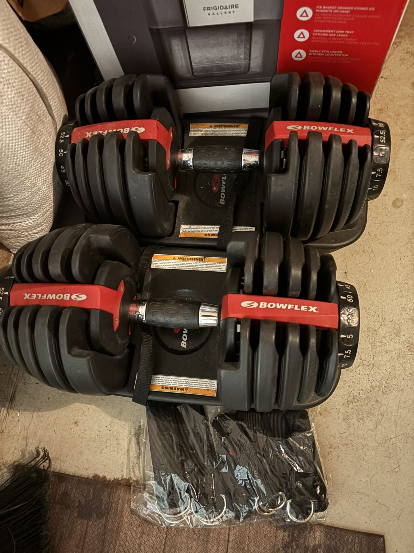 BowFlex Adjustable Dumbbells 