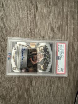 2021 Brandon Moreno Rookie Signature Card