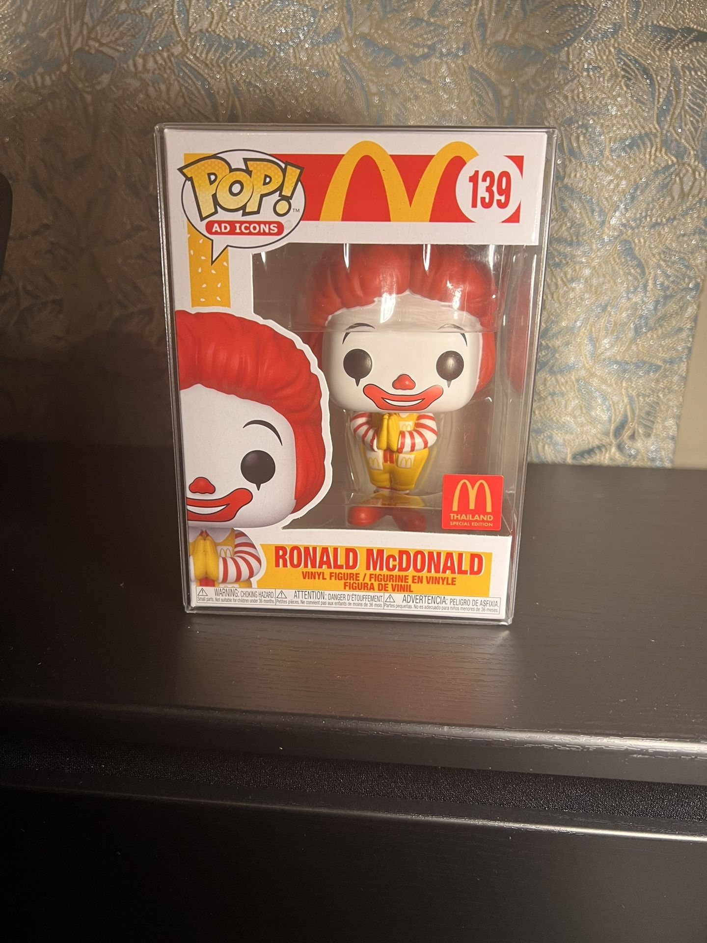 Ronald McDonald Thailand Special Edition Funko Pop #139