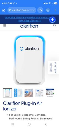 6 pack Clarifion Plug-In Air Ionizer