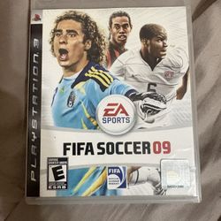 PLAYSTATION 3 FIFA SOCCER 09 VIDEO GAME 