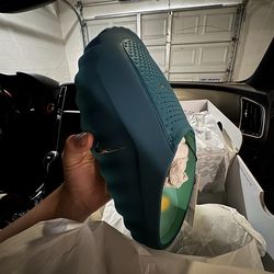 NIKE MIND 001 SLIDES ‘GEODE TEAL LIGHT MENTA’