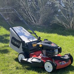 Kohler Powered Toro 22” 3n1 SELF PROPELLED Lawn Mower with Bag 