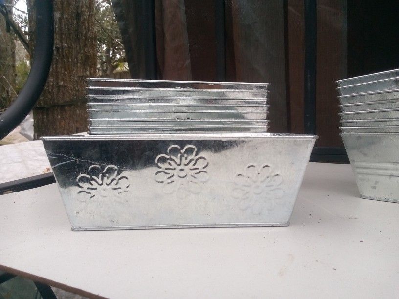 Metal Flower Trays
