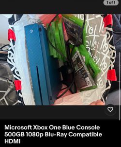 Xbox One S Blue