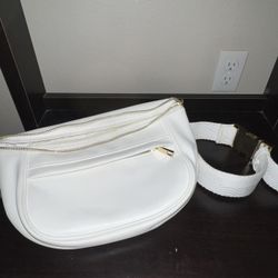 Leather Fannypack purse 