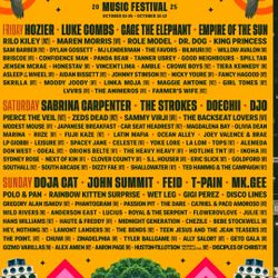 2 Three day music festival Tickets 