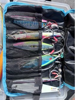 Lots of jigs deep drop surface irons